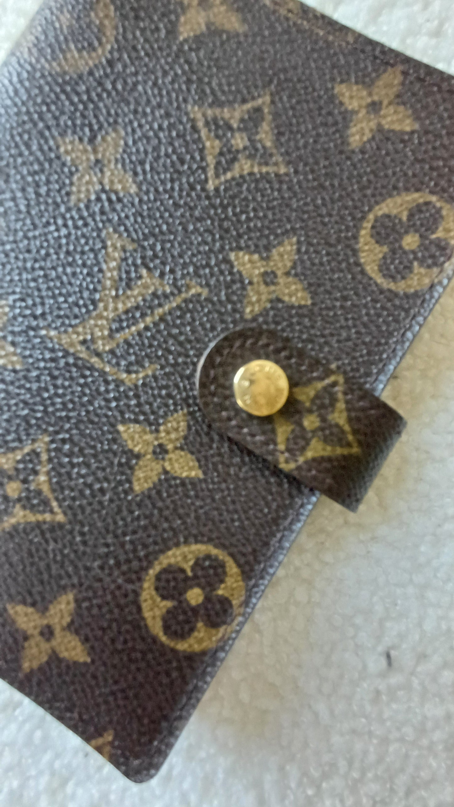 PM agenda cover Louis Vuitton