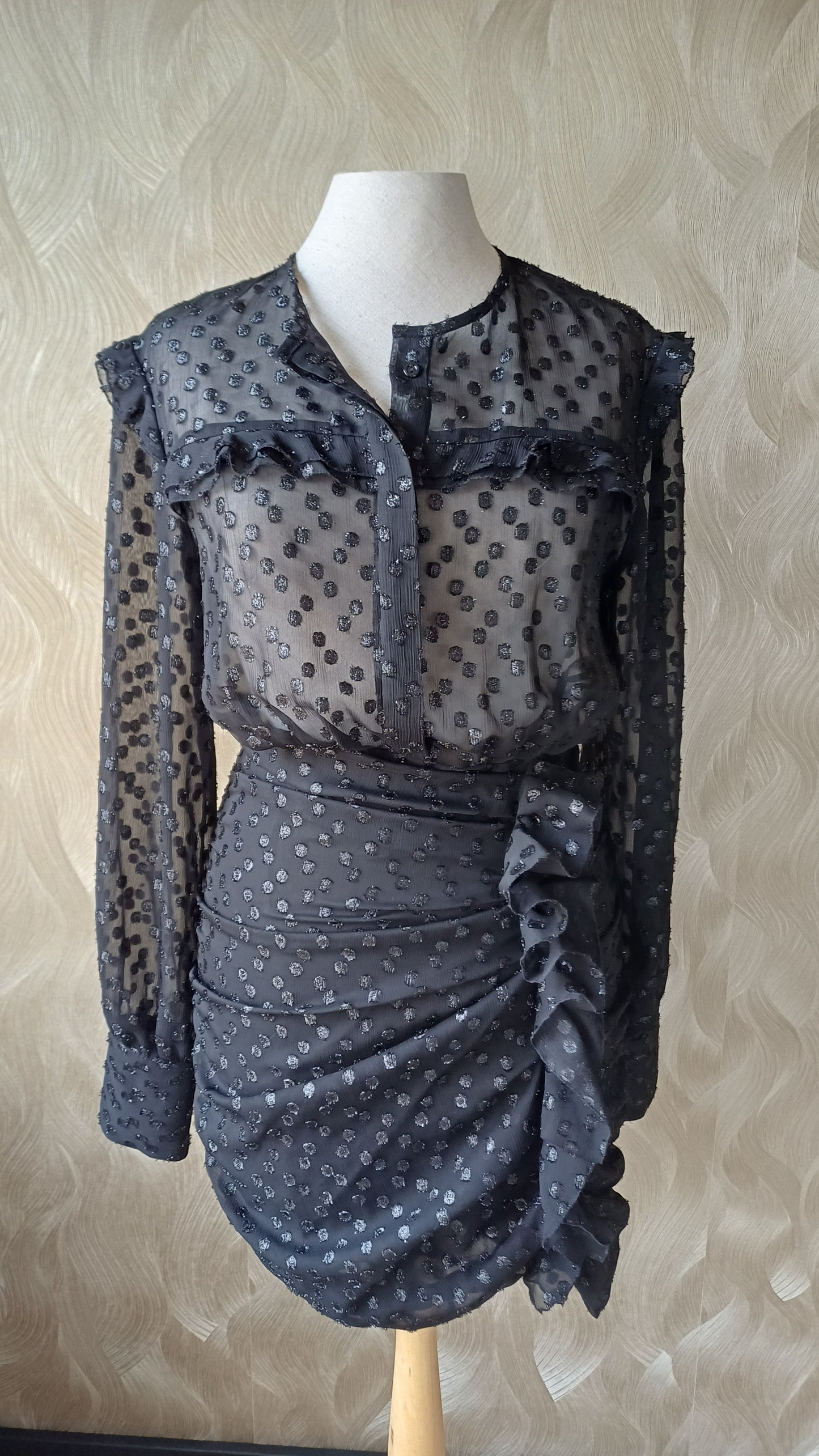 Isabel Marant mesh mini jurk