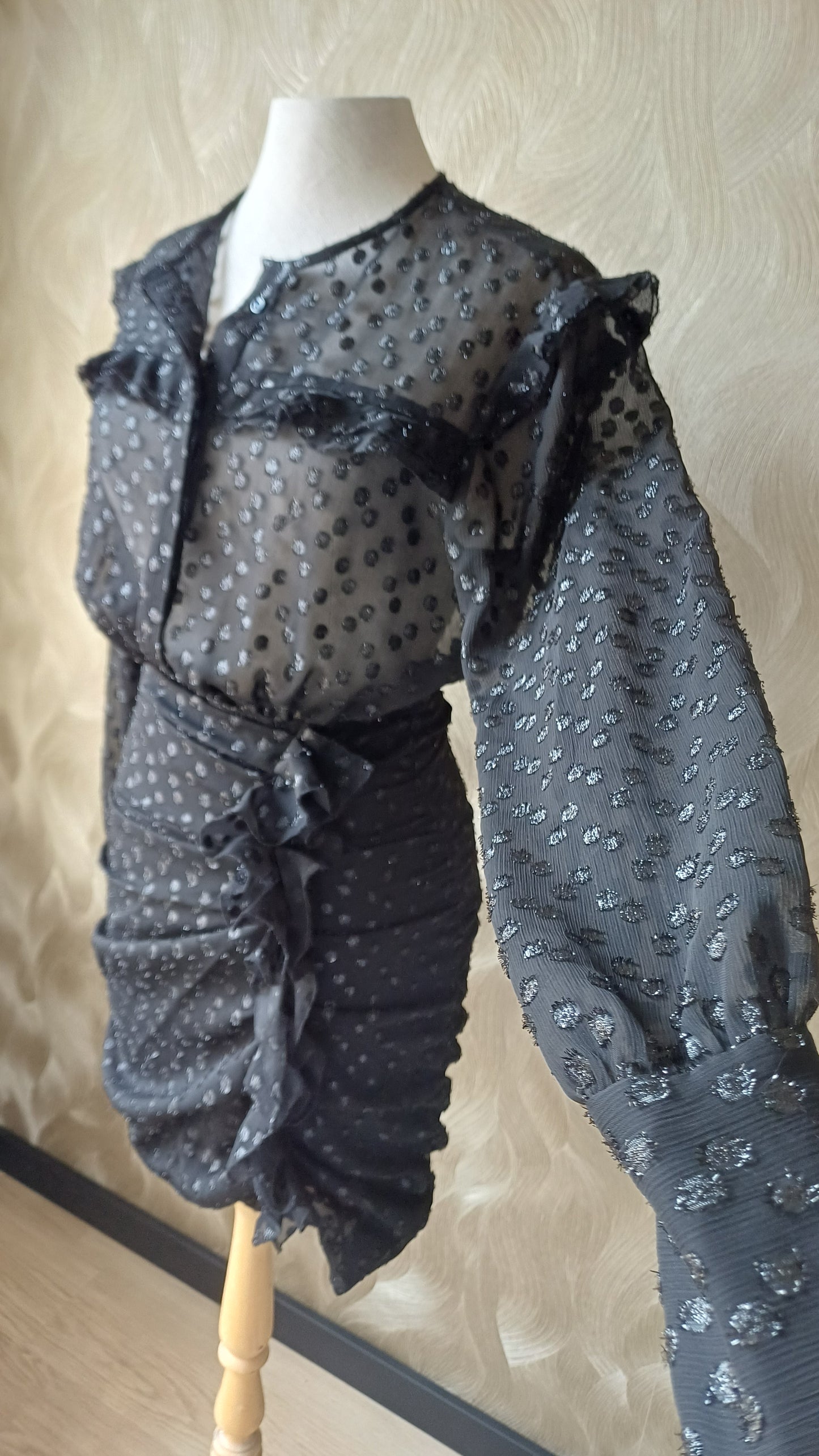 Isabel Marant mesh mini jurk