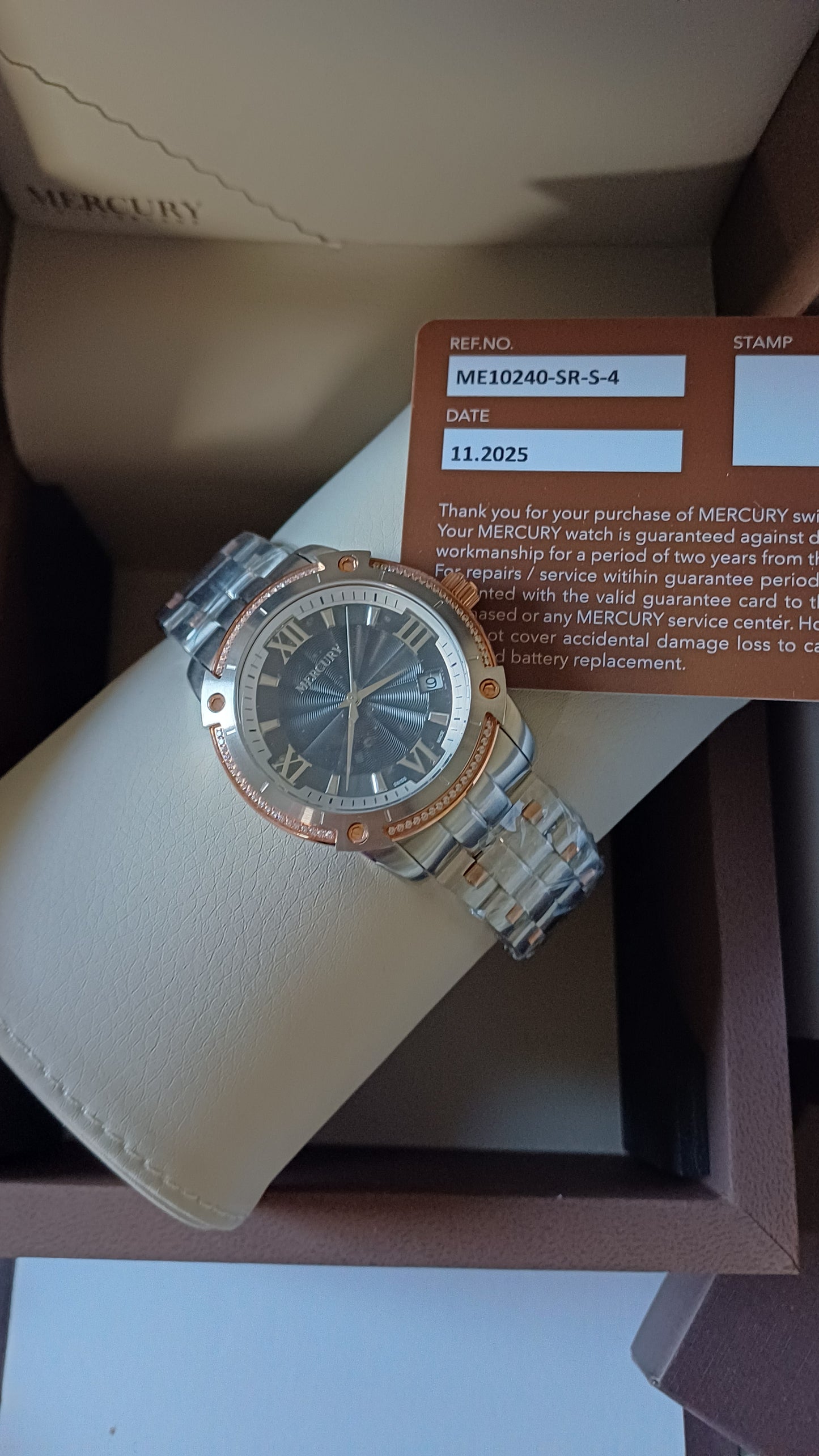 Mercury Quartz-horloge