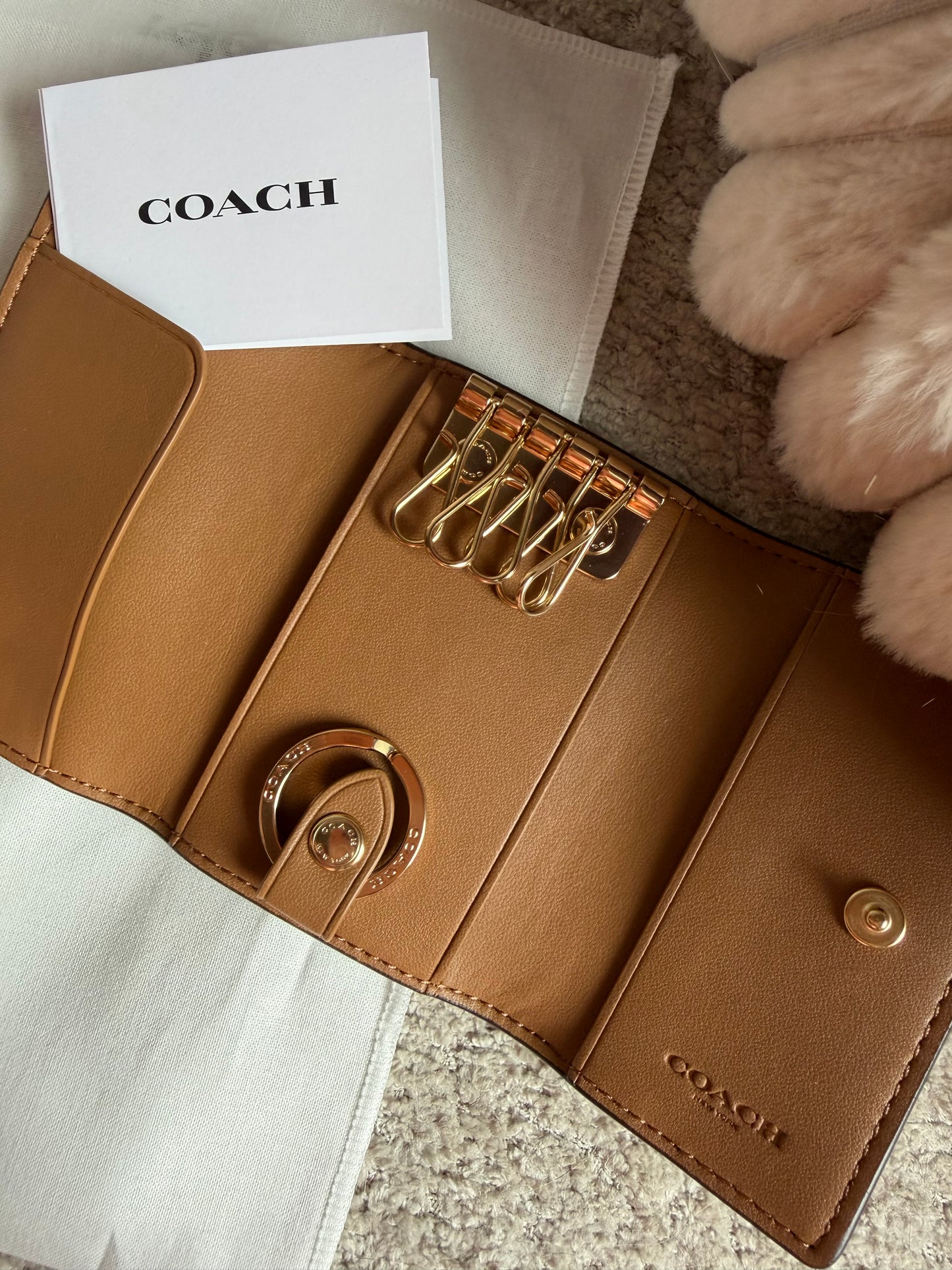 Coach keyholder