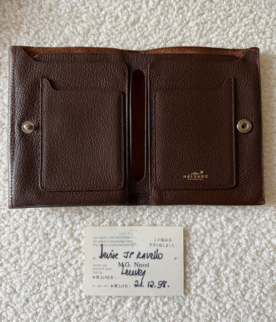 Delvaux wallet