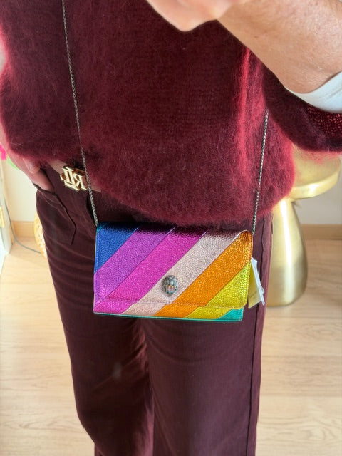 Kurt Geiger Londen Stripe Chain Wallet
